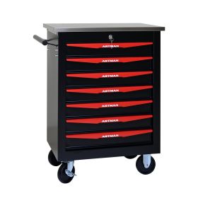 7 Drawers Multifunctional Tool Cart with Wheels